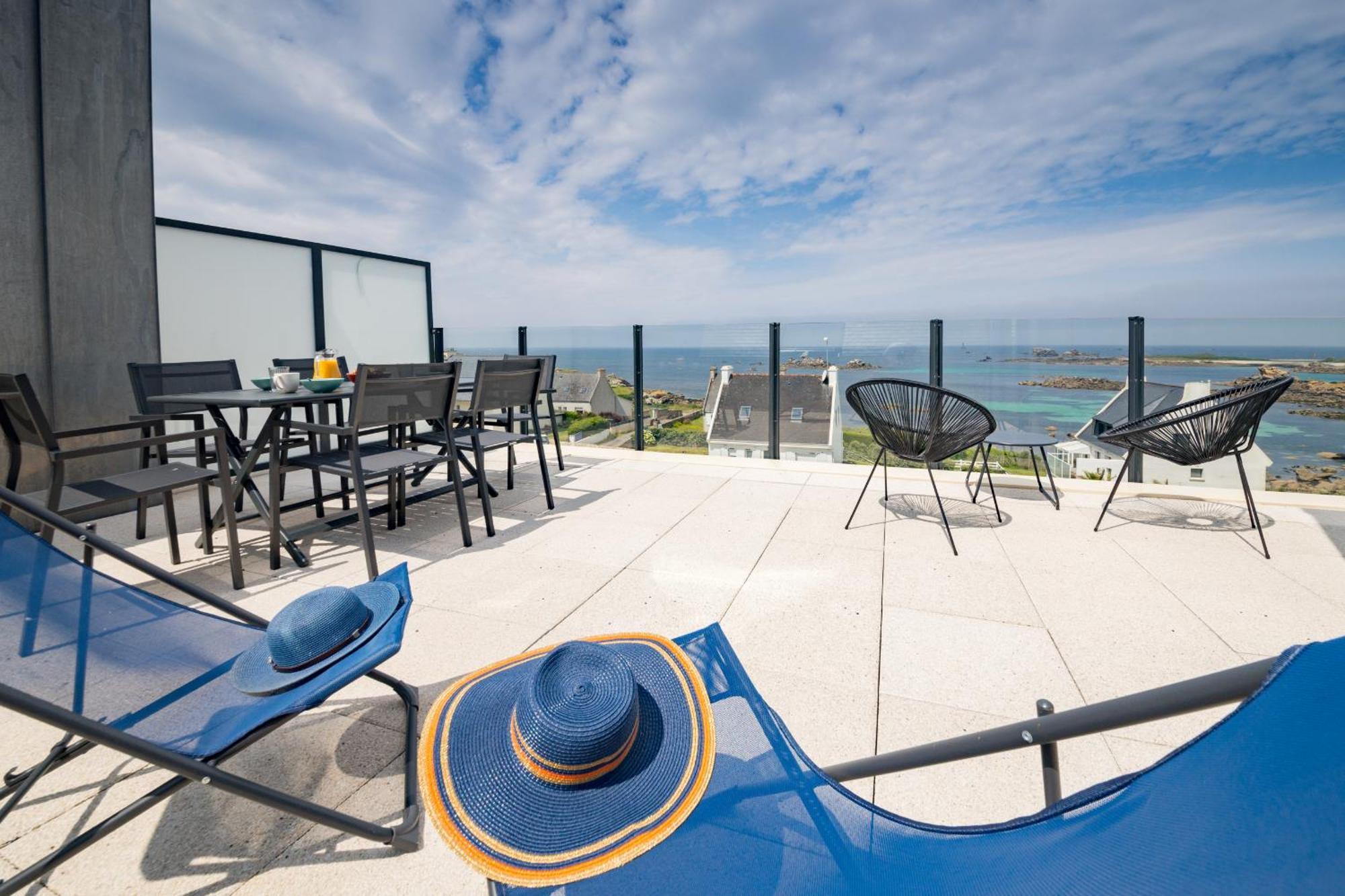 Ocean View - Luxueux T3 Avec Magnifique Vue * Porspoder